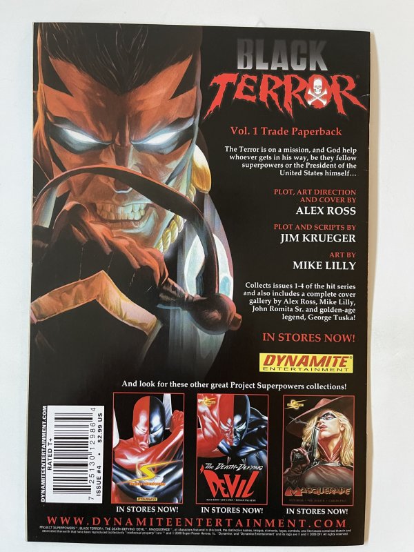 Project Superpowers: Meet the Bad Guys #4 - NM-  (2009)