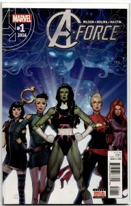 A-Force #1 (2016) She-Hulk