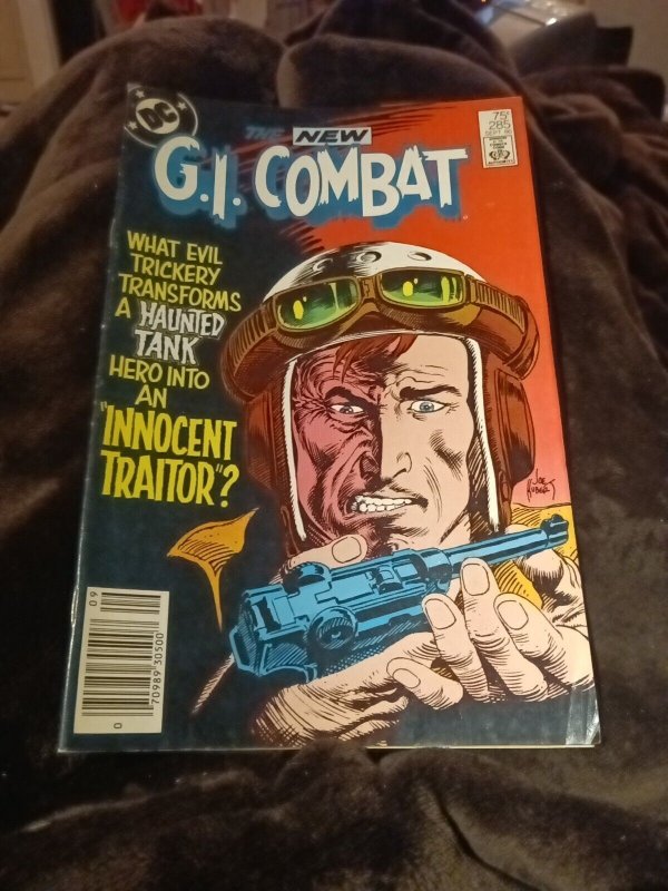 1986 DC Comics GI Combat #285 NEWSSTAND Edition Scarce 4th To Last Issue G.I War