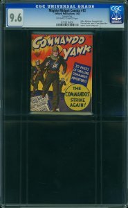 Mighty Midget Comics #12-B - Commando Yank (1942) CGC 9.6 NM+