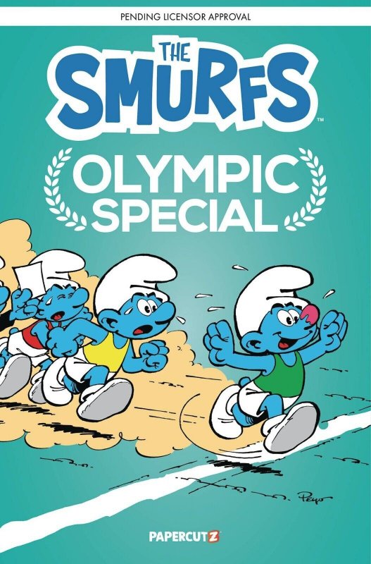 The Smurfs Olympic Special #1 Comic Book 2024 - Papercutz