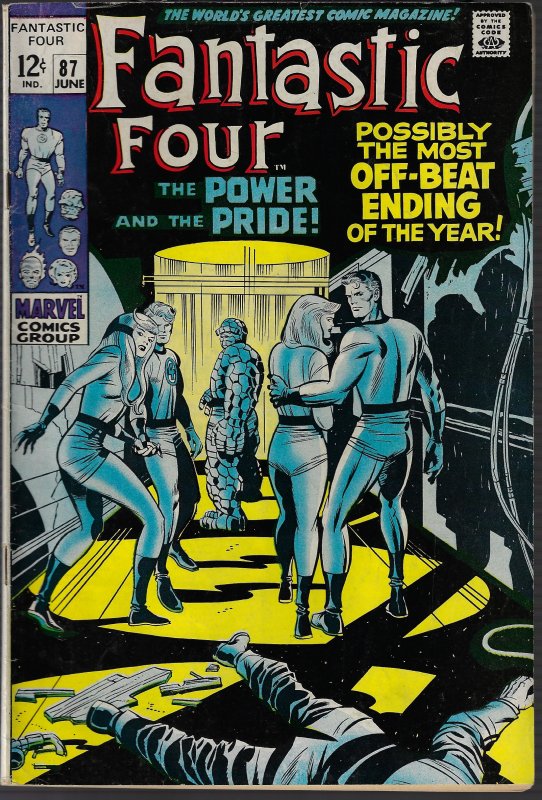 Fantastic Four #87 (Marvel, 1969) VG/FN