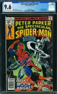 SPECTACULAR SPIDER-MAN #22, CGC 9.6 NM+