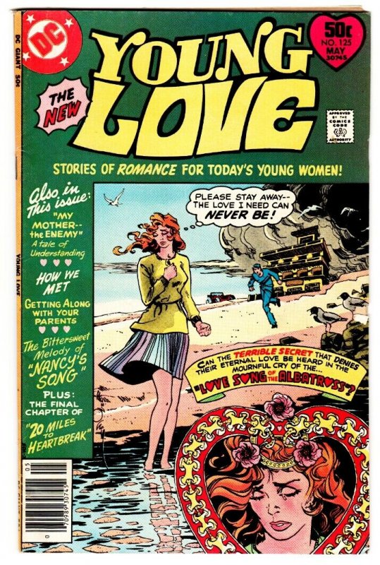 YOUNG LOVE #125 comic book-DC ROMANCE--COOL COVER-