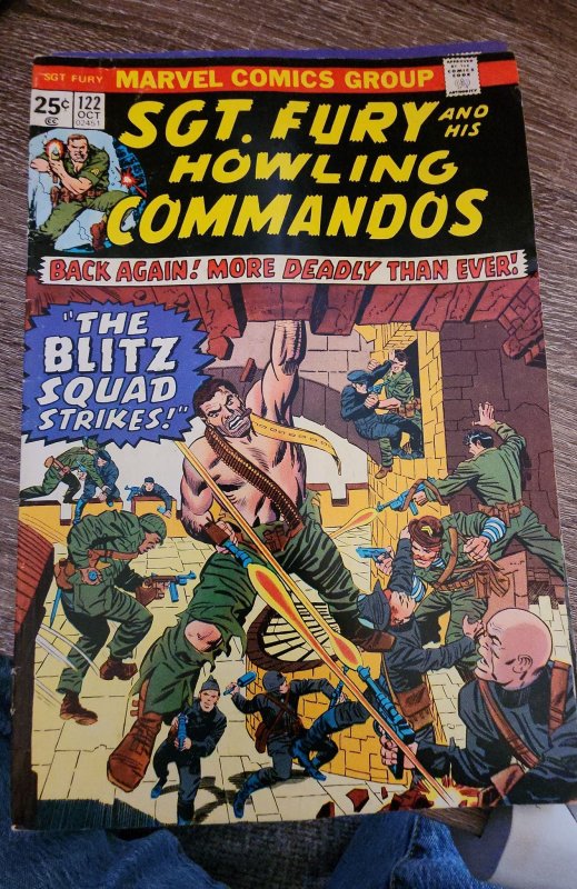 Sgt. Fury and His Howling Commandos #122 (1974) Sgt. Fury 