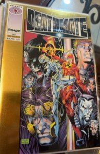 Deathmate #6 Gold Foil Cover (1993) Supreme 