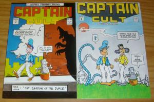 Captain Cult #1-2 VF/NM complete series - hammac/alpha - paul pelletier set lot 