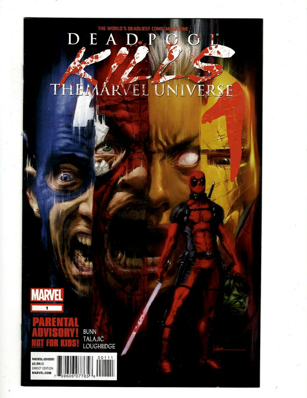 deadpool kills the marvel universe for sale