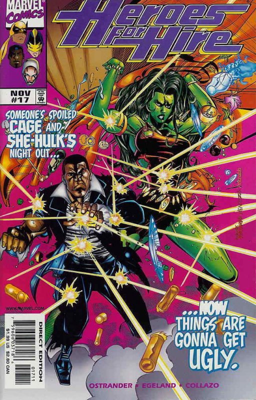 Heroes for Hire #17 VF/NM; Marvel | save on shipping - details inside