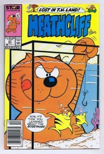 Heathcliff #21 ORIGINAL Vintage 1987 Marvel Comics
