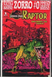Jurassic Park: Raptor #1 (1993) Jurassic Park