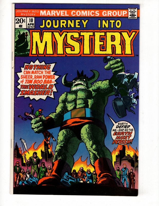 Journey into Mystery #10 (1974) Classic Horror/Suspense stories