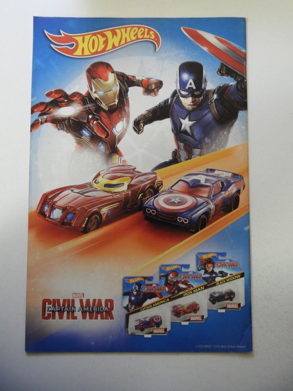 Contest of Champions #8 Variant Cover (2016) FN+ Condition