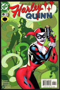 HARLEY QUINN #6 2001-RIDDLER-DC-BATMAN-NICE COVER