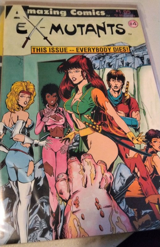 Ex-Mutants #4 (1987) Ex-Mutants