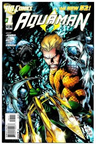 The NEW 52! AQUAMAN #1-3 (2011) 9.0 VF/NM  Geoff Johns! Ivan Reis! Joe Prado!