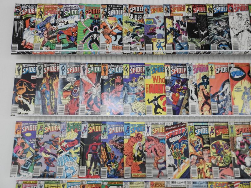 Huge Lot 180 + Comics W/ Spider-man, Thor, Iron Man+ Avg Fine Condition!
