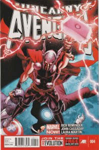 Uncanny Avengers # 4 Cover A NM- Marvel 2013 [Q7]