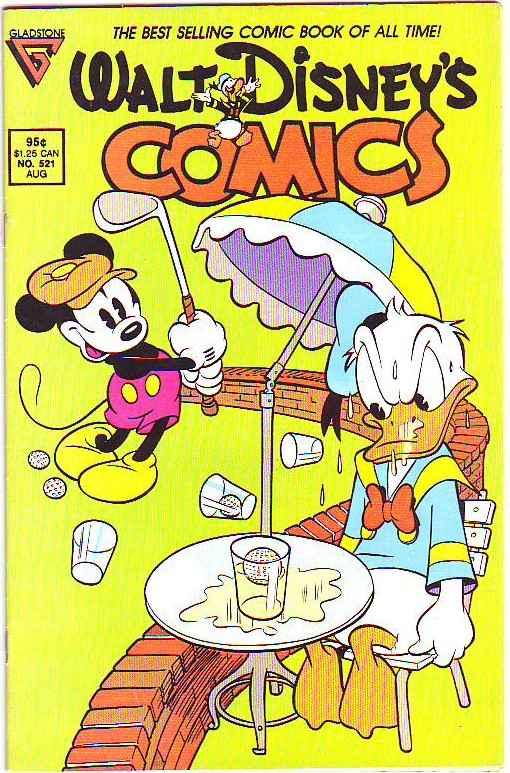 Comics and Stories, Walt Disney's #521 (Aug-87) VF/NM High-Grade Donald Duck,...