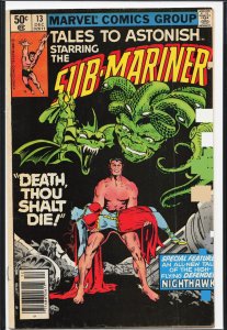 Tales to Astonish #13 (1980) Namor the Sub-Mariner