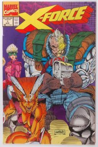 X-Force #1 (5.0, 1991) Negative UPC, 3rd App of Warpath