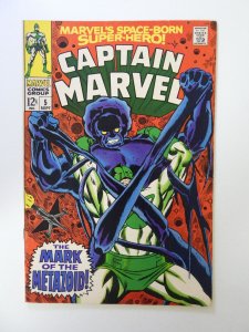 Captain Marvel #5 (1968) FN/VF condition