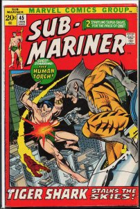 Sub-Mariner #45 (1972) Namor the Sub-Mariner