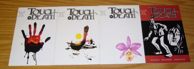 Touch of Death #0 & 1-3 VF/NM complete series - brain scan studios comics set 2