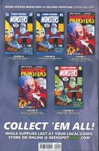 Mark Spears Monsters #4 2nd Print Cover A Mark Spears Witching Hour Homage