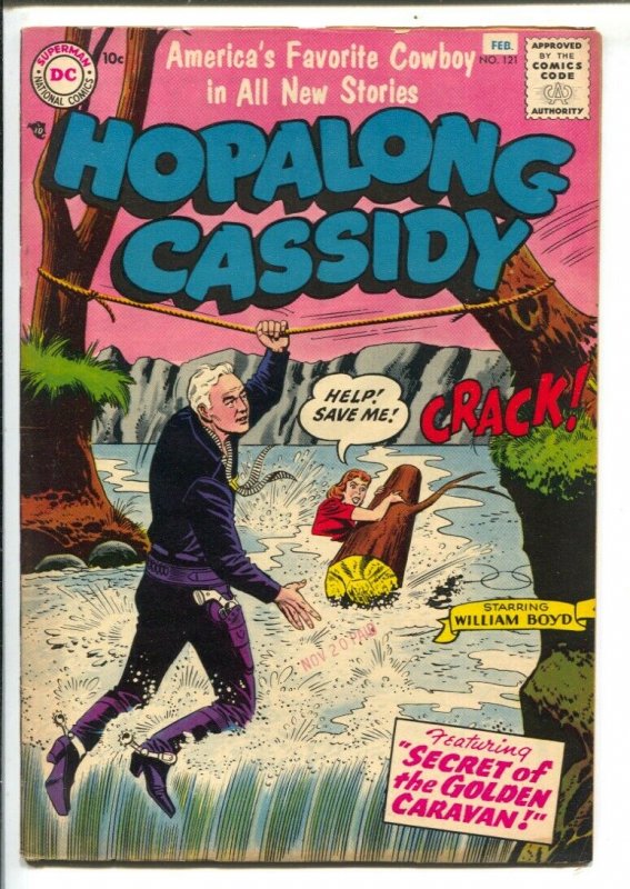 Hopalong Cassidy #121 1957- DC-William S Boyd-B-Western film star-Gene Colon ...