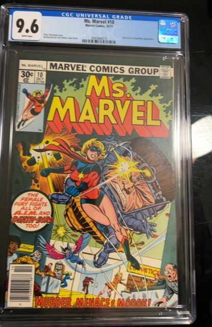 Ms. Marvel #10 (1977) CGC 9.6 WHITE