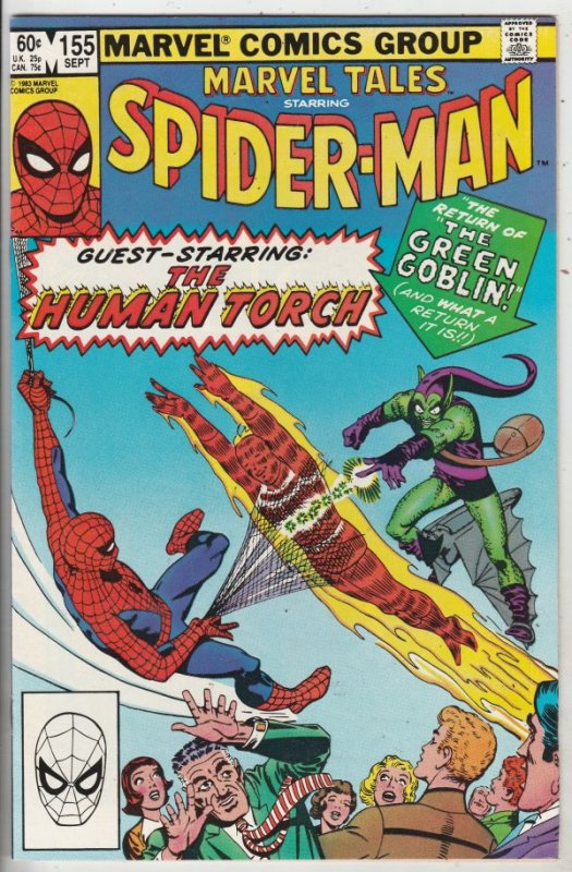 Marvel Tales #155 (Sep-83) NM- High-Grade Spider-Man