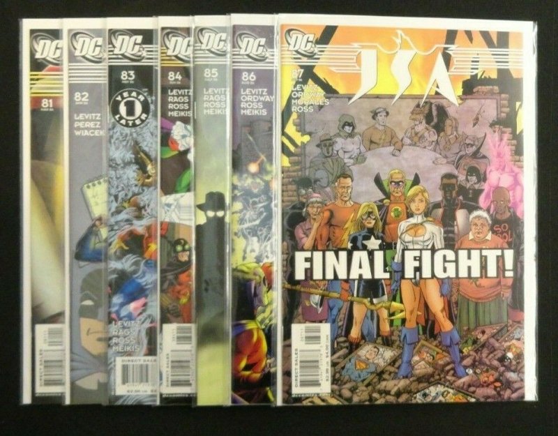 JSA Justice Society Of America 1-87 Complete Run VF/NM-  2 3 4 5 6 7 8 9 10 11