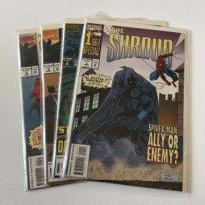 Shroud The 1 2 3 4 Lot Run Set Near Mint Nm Marvel