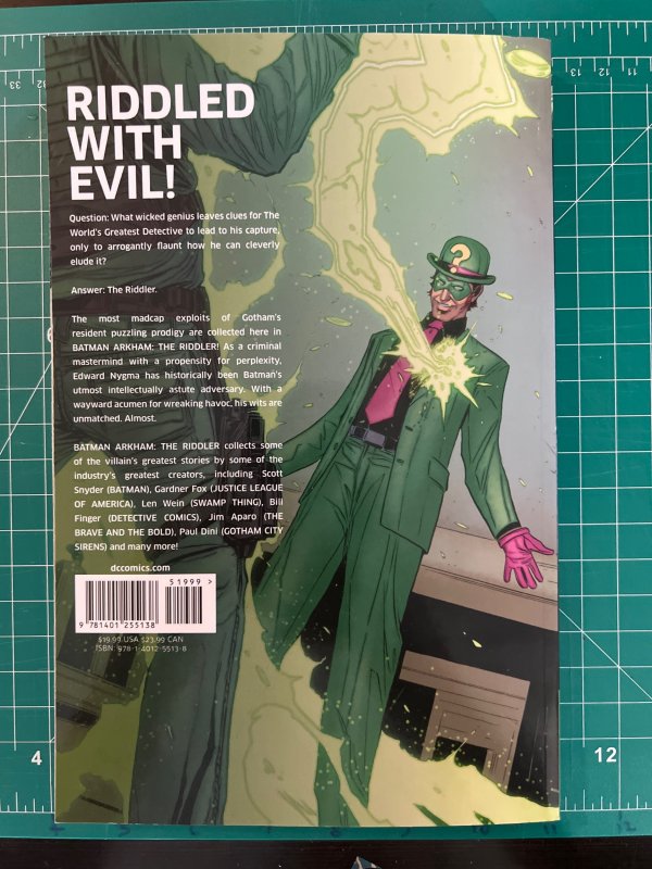 Batman Arkham The Riddler TPB 1st print