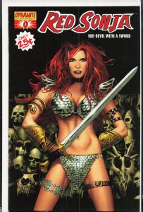 Red Sonja #0 Black Cover (2005) Red Sonja