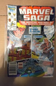 The Marvel Saga The Official History of the Marvel Universe #5 (1986)