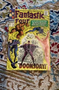 Fantastic Four #59 (1967) Inhumans key! Jack Kirby art! Oregon CERIFICATE Wow!