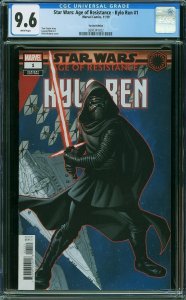 STAR WARS: AGE OF RESISTANCE - KYLO REN #1 (2019) CGC 9.6 NM+