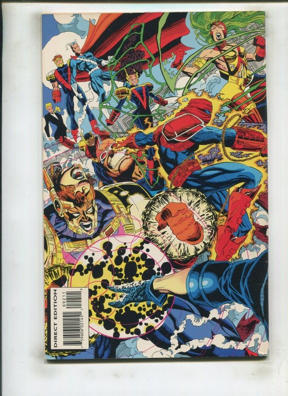 X-FACTOR #92 (8.0) 3 SIGNATURES!! 1993