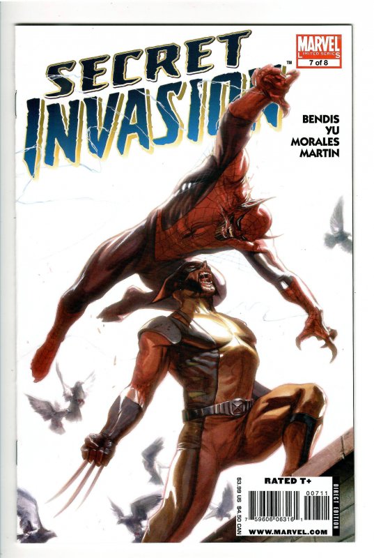 SECRET INVASION 1-8 (2008) NM+ 9.4-9.8 WAREHOUSE COPIES.DISNEY + SOON.