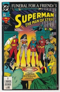 Superman The Man Of Steel #20 February 1993 DC Simonson Bogdanove Janke