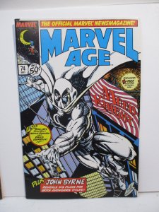Marvel Age #74 (1989) Moon Knight