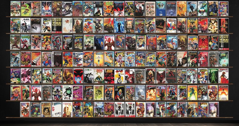 Huge Lot 140+ Comics with Supergirl, Ultimate X-Men, Action Comics & More!