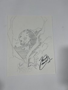 Kevin Conrad Original Art Sketch Spawn Pencils 8.5X11 Cardstock