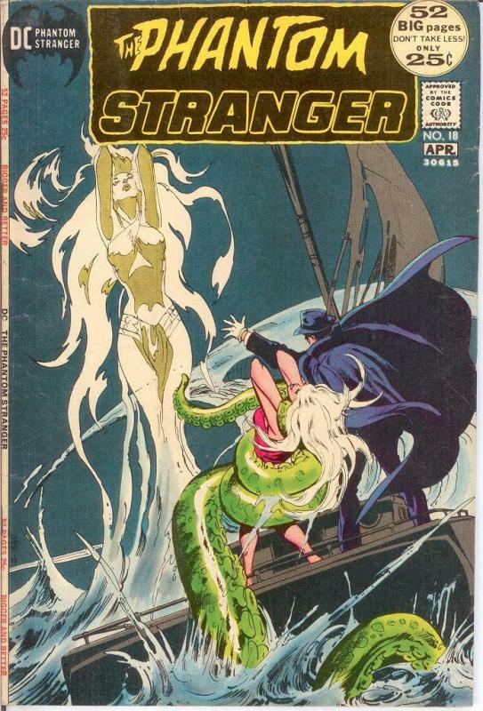 PHANTOM STRANGER 18 F-VF April 1972 COMICS BOOK