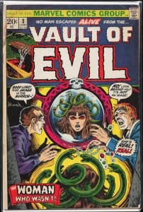 Vault of Evil #3 (1973) Medusa