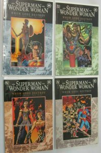 Superman Wonder Woman Whom Gods Destroy set:#1-4 8.0 VF (1996)