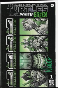 Teenage Mutant Ninja Turtles: Black, White & Green