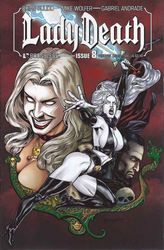 Lady Death (Boundless) #8C VF/NM; Boundless | save on shipping - details inside